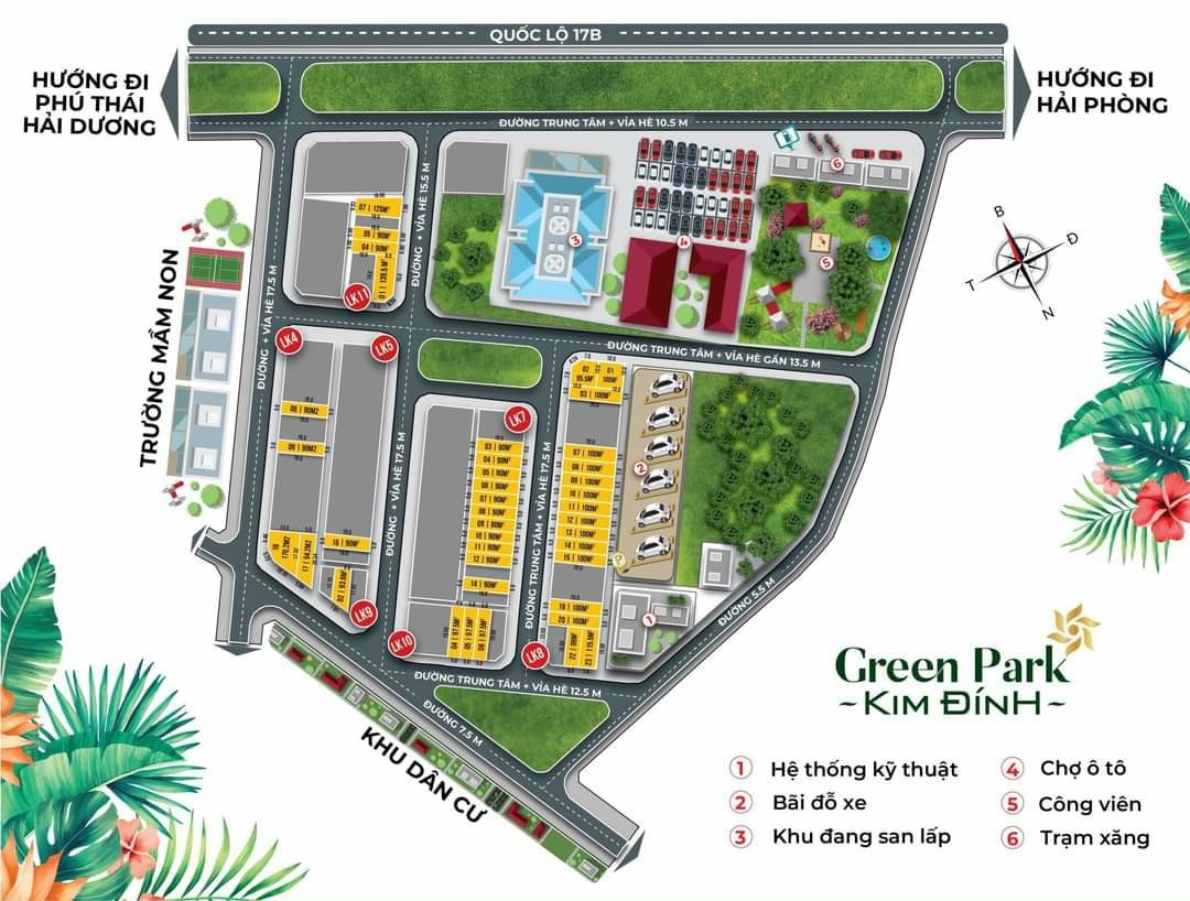 Green Park Kim Đính – đất nền phân lô trung tâm huyện Kim Thành – suất ngoại giao – chiết khấu cao!